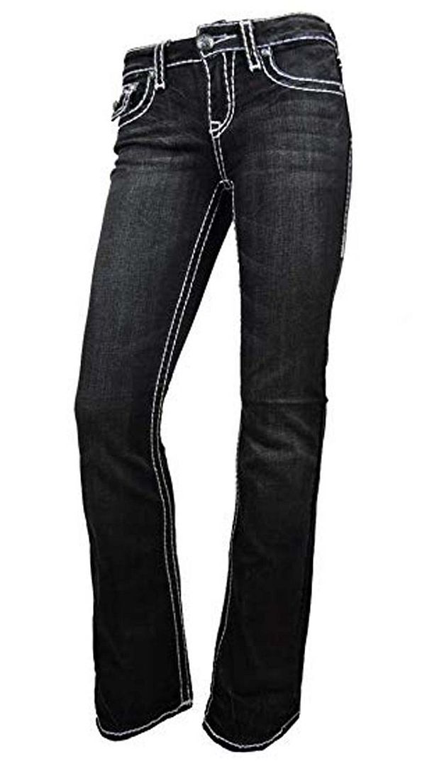 h&m black jeans with white stitching